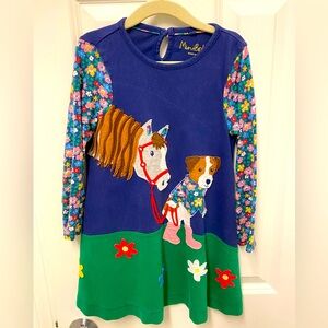 Mini Boden Girls Dress 4-5Y
